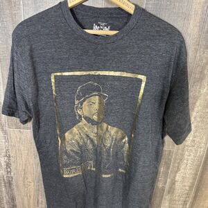 Boyz N the Hood Graphic Tee Size‎ L – Gold Foil Print Hip Hop Shirt